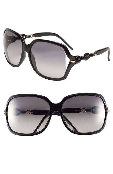 gucci marina chain sunglasses|gucci oversized sunglasses for women.